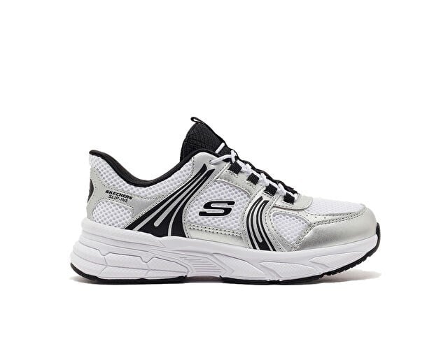 SKECHERS RETRO-GRAPH Çocuk Günlük Ayakkabı 319078L-WBKS Beyaz