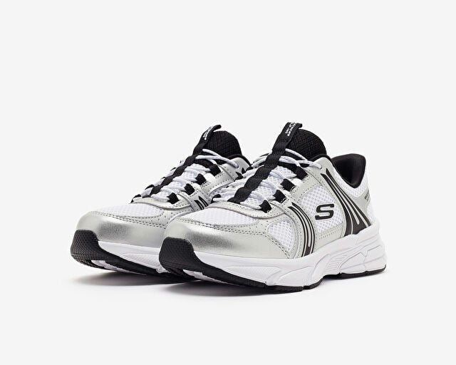 SKECHERS RETRO-GRAPH Çocuk Günlük Ayakkabı 319078L-WBKS Beyaz
