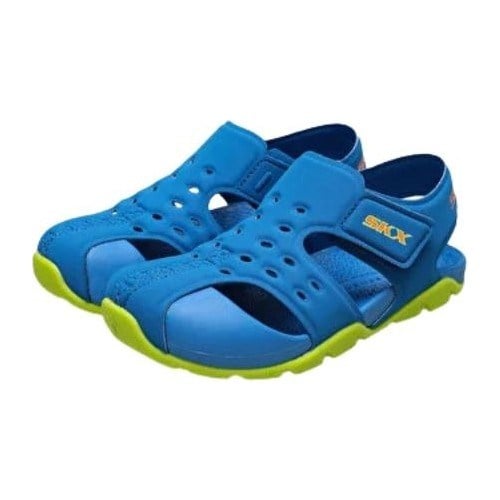 Skechers Side Wave Büyük Erkek Çocuk Mavi Erkek Çocuk Sandalet 92330L Bllm