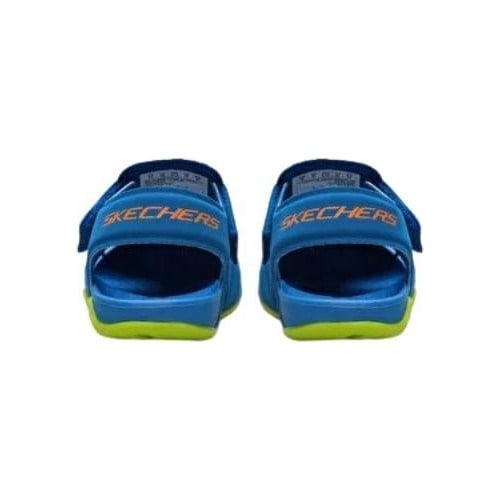 Skechers Side Wave Büyük Erkek Çocuk Mavi Erkek Çocuk Sandalet 92330L Bllm