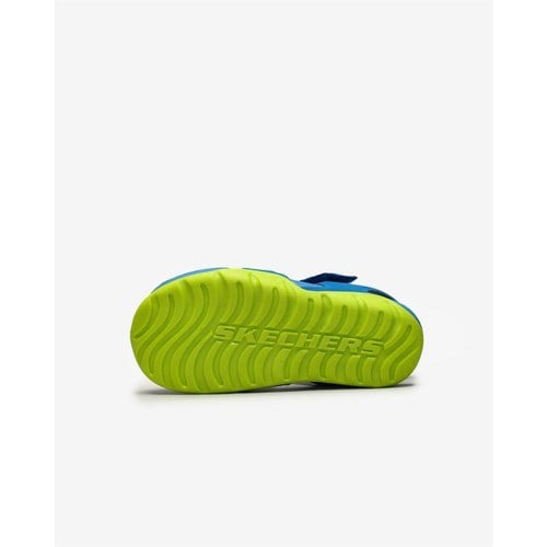 Skechers Side Wave Büyük Erkek Çocuk Mavi Erkek Çocuk Sandalet 92330L Bllm