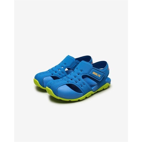 Skechers Side Wave Büyük Erkek Çocuk Mavi Erkek Çocuk Sandalet 92330L Bllm