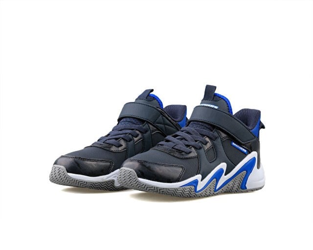 SKECHERS SKECH-FLOW Genç Basketbol Ayakkabısı 405287L-NVBL Mavi