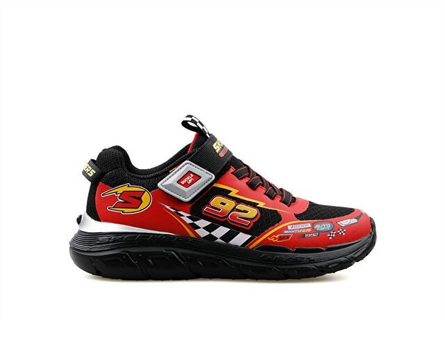 SKECHERS SKECH TRACKS Çocuk Günlük Ayakkabı 402303L-BKRD Kırmızı