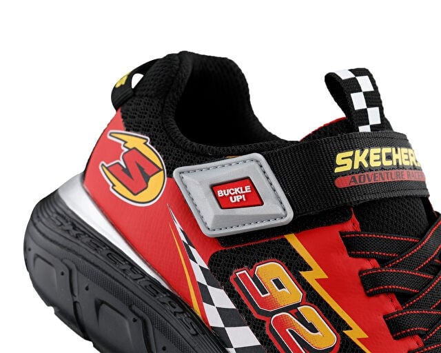 SKECHERS SKECH TRACKS Çocuk Günlük Ayakkabı 402303L-BKRD Kırmızı