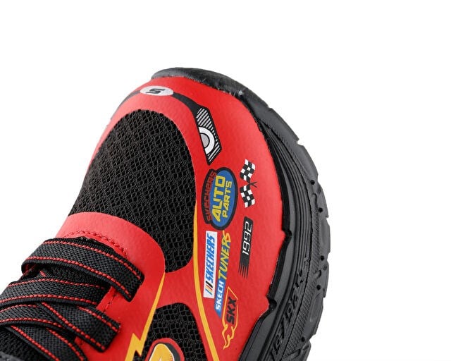 SKECHERS SKECH TRACKS Çocuk Günlük Ayakkabı 402303N-BKRD Kırmızı