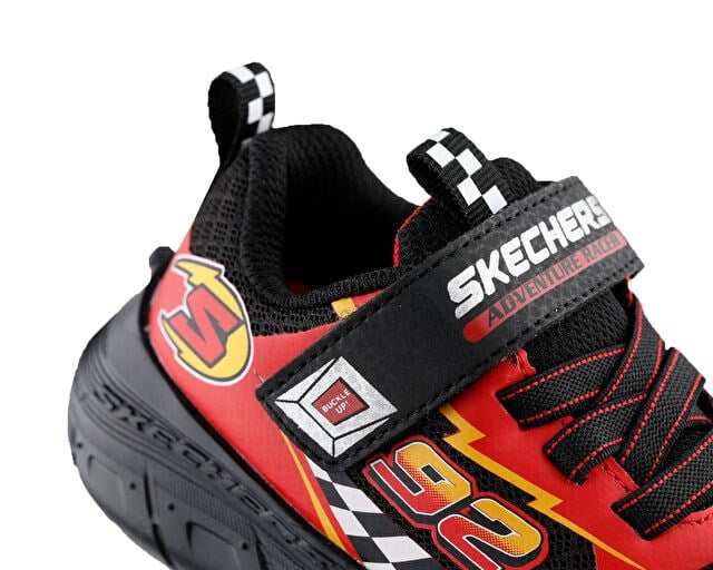 SKECHERS SKECH TRACKS Çocuk Günlük Ayakkabı 402303N-BKRD Kırmızı