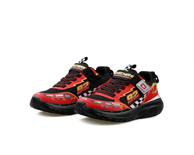SKECHERS SKECH TRACKS Çocuk Günlük Ayakkabı 402303L-BKRD Kırmızı