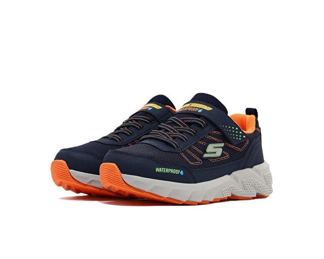 SKECHERS SKECHERS ELITE SPORT TREAD AQUAVEK Çocuk Günlük Ayakkabı 406334L-NVOR Lacivert