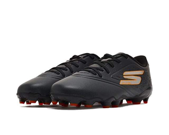 SKECHERS Skechers Razor 1.5 Jr Youth FG Genç Çim Zemin Kramponu 252060L-BKOR Siyah