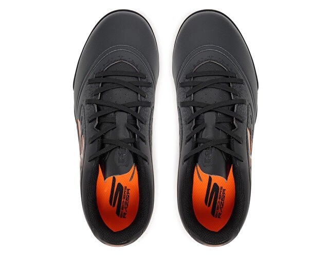 SKECHERS Skechers Razor 1.5 Jr Youth Tf Genç Halı Saha Ayakkabısı 252061L-BKOR Siyah