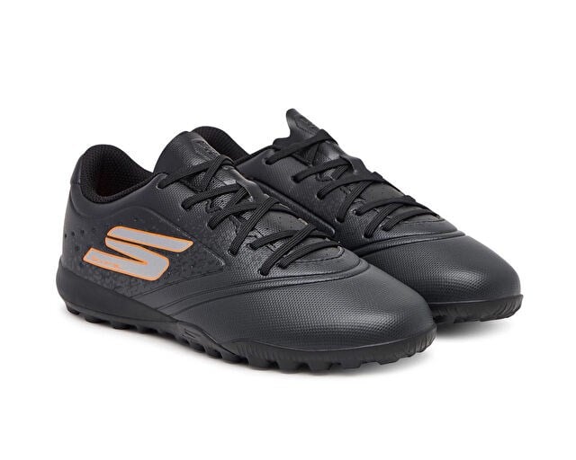 SKECHERS Skechers Razor 1.5 Jr Youth Tf Genç Halı Saha Ayakkabısı 252061L-BKOR Siyah
