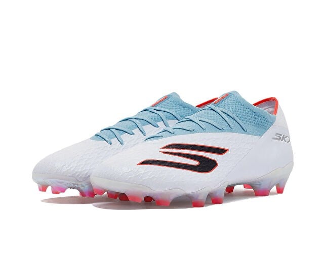 SKECHERS SKECHERS SKX 01 Erkek Çim Zemin Kramponu 252110-WTQP Beyaz