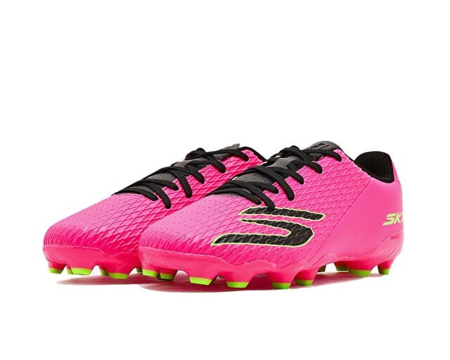SKECHERS Skechers Skx_2 Jr Youth Mg Genç Çoklu Çim Zemin Kramponu 252160L-PKBK Pembe