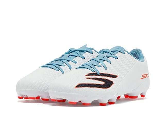 SKECHERS Skechers Skx_2 Jr Youth Mg Genç Çoklu Çim Zemin Kramponu 252160L-WTQP Beyaz