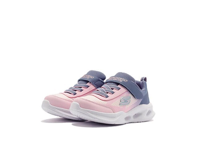 SKECHERS SKECHERS SOLA GLOW - OMBRE DELUXE Bebek Günlük Işıklı Ayakkabı 303714N-GYLP Gri