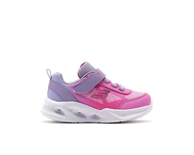 SKECHERS SKECHERS SOLA GLOW - OMBRE DELUXE Bebek Günlük Işıklı Ayakkabı 303714N-LVPK Çok Renkli