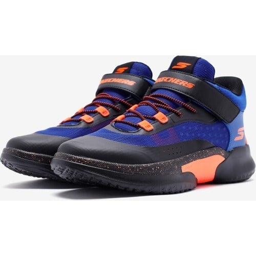 Skechers Skx Court Hype - Hooper-Hero Büyük Erkek Çocuk Mavi Basketbol Ayakkabısı 406068L Blbk