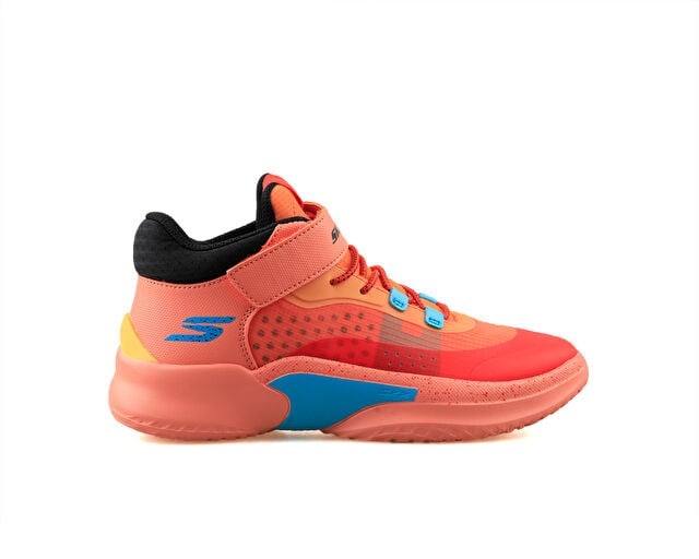SKECHERS SKX COURT HYPE - HOOPER-HERO Çocuk Basketbol Ayakkabısı 406068L-ORMT Turuncu