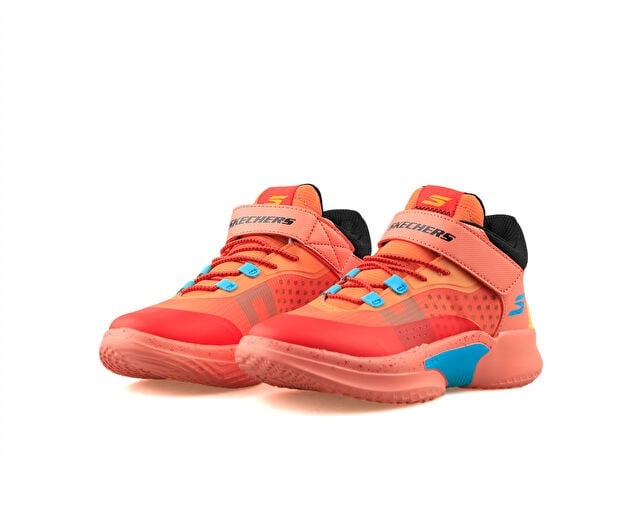 SKECHERS SKX COURT HYPE - HOOPER-HERO Çocuk Basketbol Ayakkabısı 406068L-ORMT Turuncu