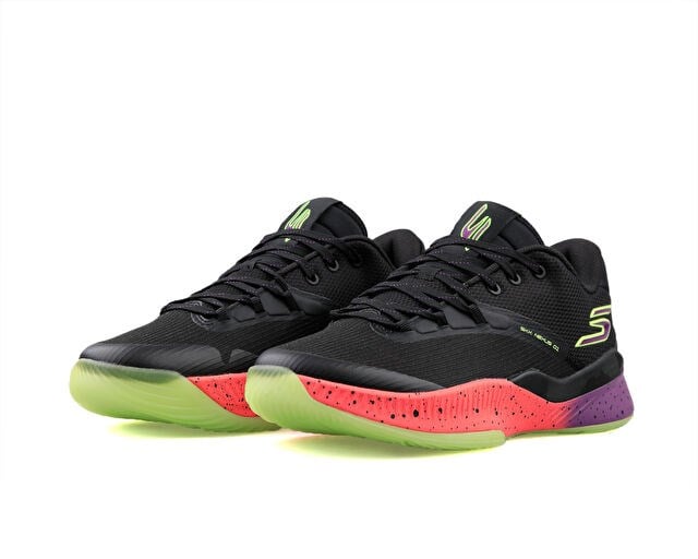 SKECHERS SKX NEXUS Unisex Basketbol Ayakkabısı 253015-BPPK Siyah