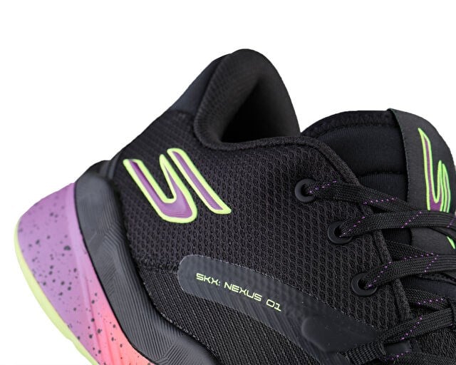 SKECHERS SKX NEXUS Unisex Basketbol Ayakkabısı 253015-BPPK Siyah