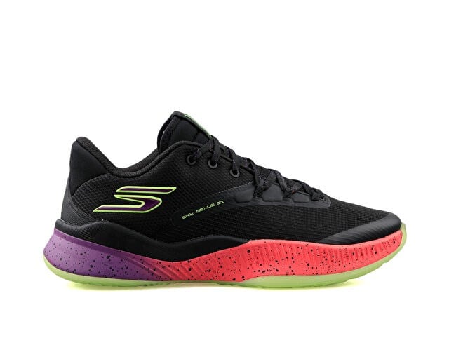 SKECHERS SKX NEXUS Unisex Basketbol Ayakkabısı 253015-BPPK Siyah