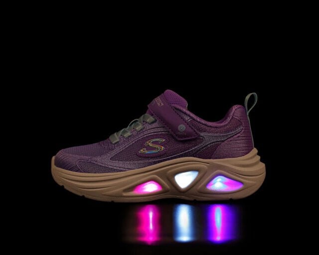 SKECHERS SOLA GLOW 2.0 Çocuk Günlük Işıklı Ayakkabı 303729L-LVAQ Mor