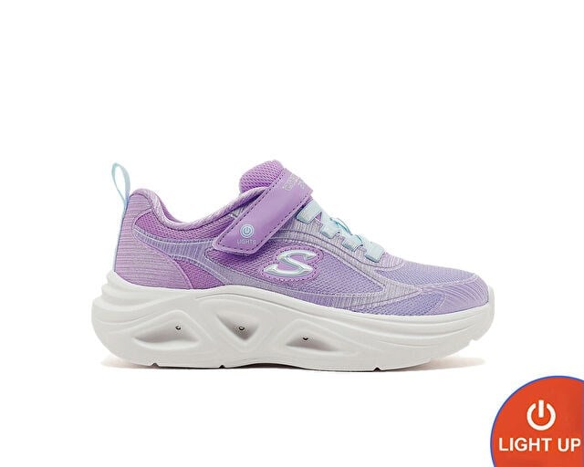 SKECHERS SOLA GLOW 2.0 Çocuk Günlük Işıklı Ayakkabı 303729L-LVAQ Mor