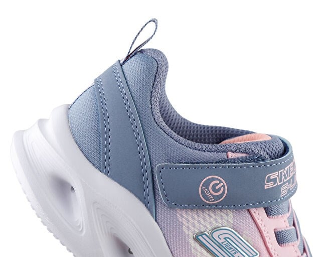 SKECHERS SOLA GLOW Çocuk Günlük Işıklı Ayakkabı 303714L-GYLP Pembe