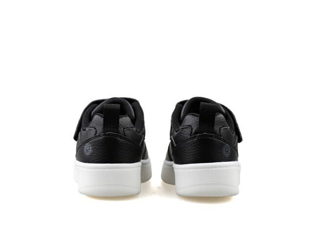 SKECHERS SPORT COURT 92 Çocuk Günlük Işıklı Ayakkabı 400623L-BLK Siyah