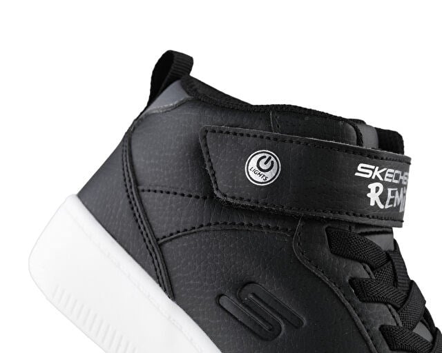 SKECHERS SPORT COURT 92 SHOW STARTER Çocuk Günlük Işıklı Ayakkabı 400622L-BLK Siyah