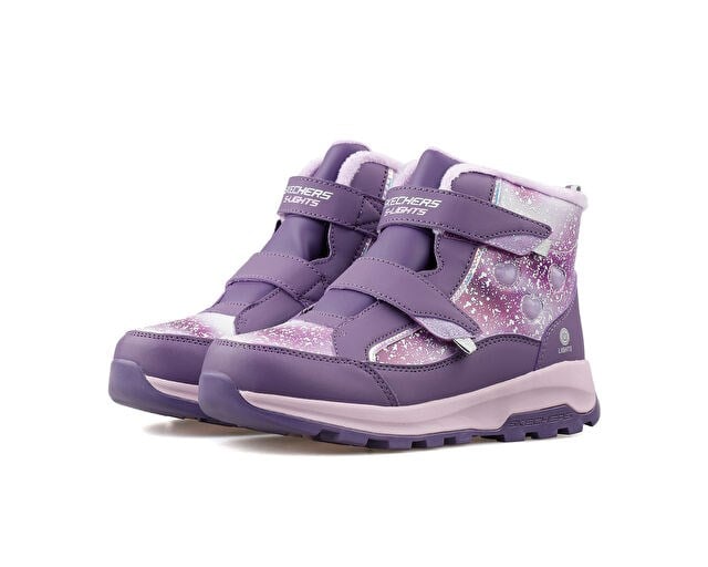 SKECHERS STORM BLAZER Çocuk Günlük Işıklı Bot 303439L-PUR Mor