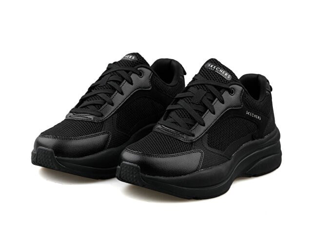 SKECHERS STREET TWISTERZ LIGHTEN UP Kadın Günlük Ayakkabı 177402-BBK Siyah