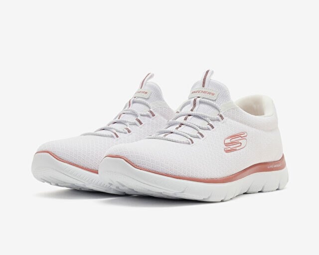 SKECHERS SUMMITS Kadın Günlük Ayakkabı 12980TK-WTRG Beyaz