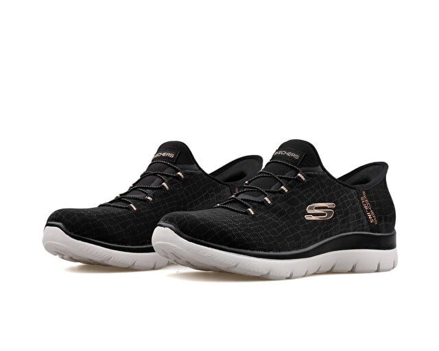 SKECHERS SUMMITS Kadın Günlük Ayakkabı 150128TK-BKRG Siyah