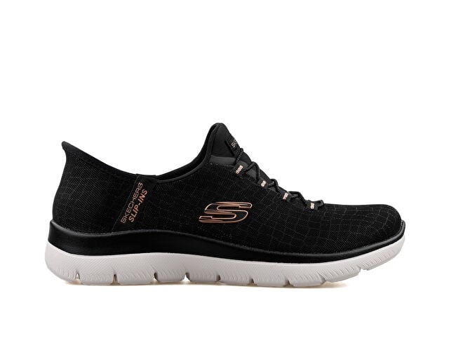 SKECHERS SUMMITS Kadın Günlük Ayakkabı 150128TK-BKRG Siyah