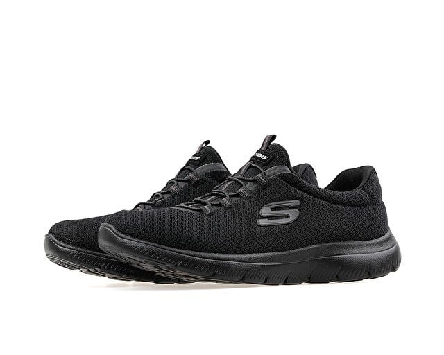 SKECHERS SUMMITS Kadın Günlük Ayakkabı 12980TK-BBK Siyah
