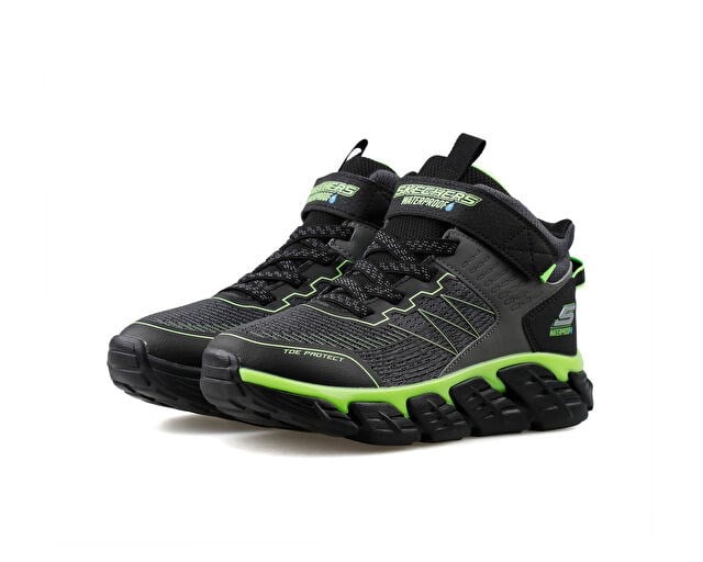 SKECHERS TECH - GRIP Çocuk Günlük Bot 403806L-CBLM Siyah