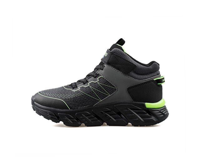 SKECHERS TECH - GRIP Çocuk Günlük Bot 403806L-CBLM Siyah