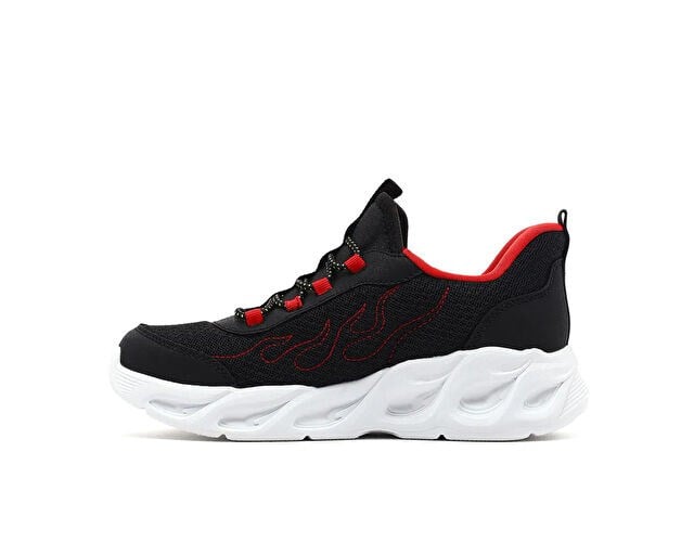SKECHERS THERMO-FLASH 2.0 HEAT-BRISK Çocuk Günlük Işıklı Ayakkabı 403898L-BKRD Siyah