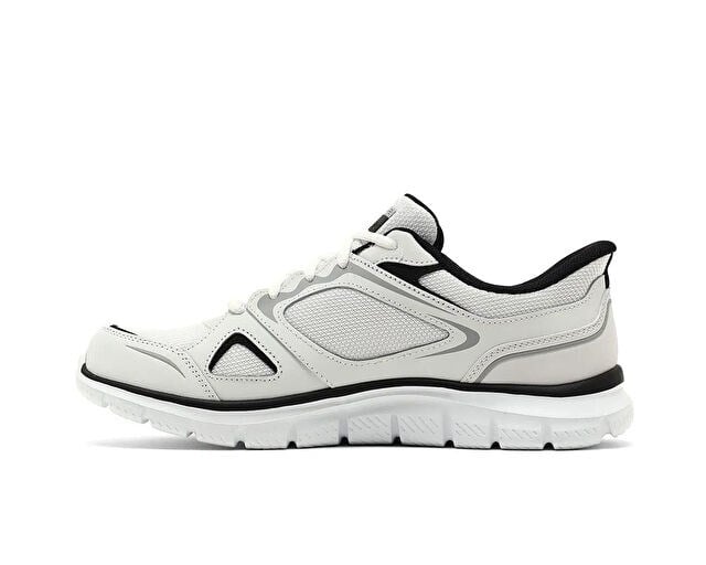SKECHERS TRACK EZRAL Erkek Günlük Ayakkabı 233039TK-WBK Beyaz