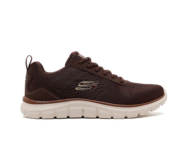 SKECHERS TRACK-LESHUR Erkek Günlük Ayakkabı 232758TK-CHOC Kahverengi