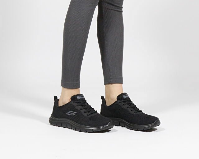 SKECHERS TRACK NEW STAPLE Kadın Günlük Ayakkabı 150141TK-BBK Siyah