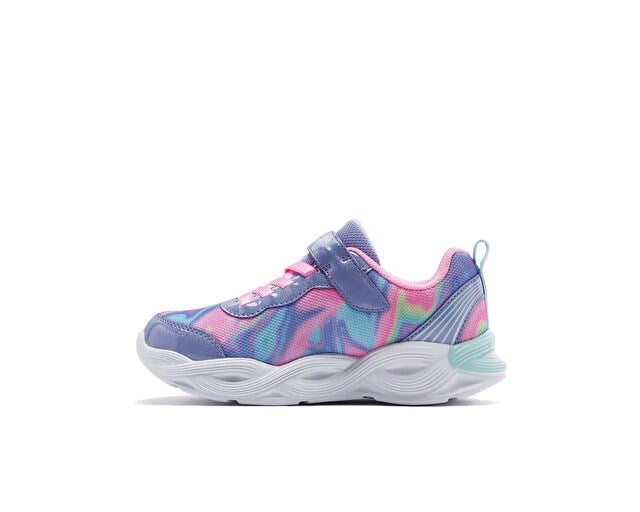 SKECHERS TWISTY GLOW Bebek Günlük Işıklı Ayakkabı 303716N-PWMT Çok Renkli
