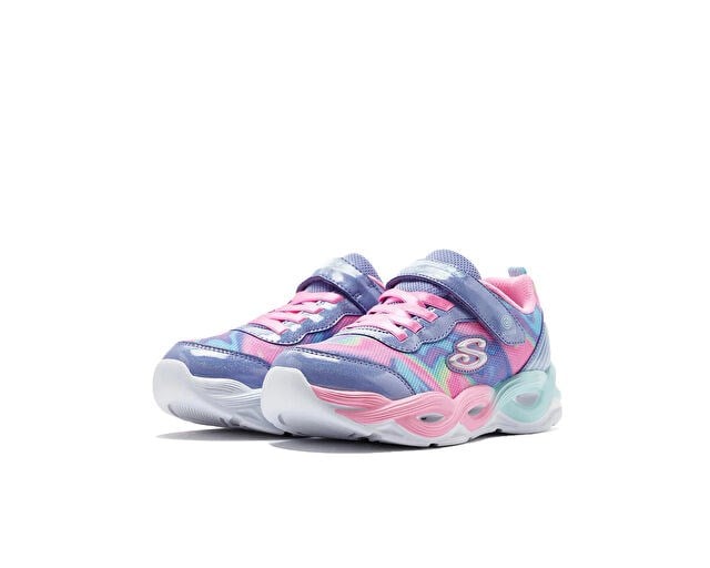 SKECHERS TWISTY GLOW Bebek Günlük Işıklı Ayakkabı 303716N-PWMT Çok Renkli