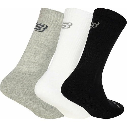 Skechers U SKX Padded Crew Cut Socks 3 Pack Unisex Çok Renkli Çorap - S192135-900