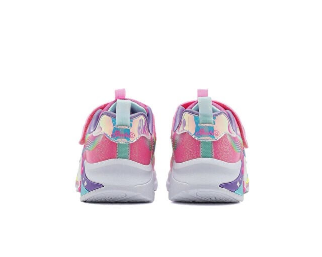 SKECHERS UNICORN CHASER Çocuk Günlük Işıklı Ayakkabı 302298L-PKMT Çok Renkli