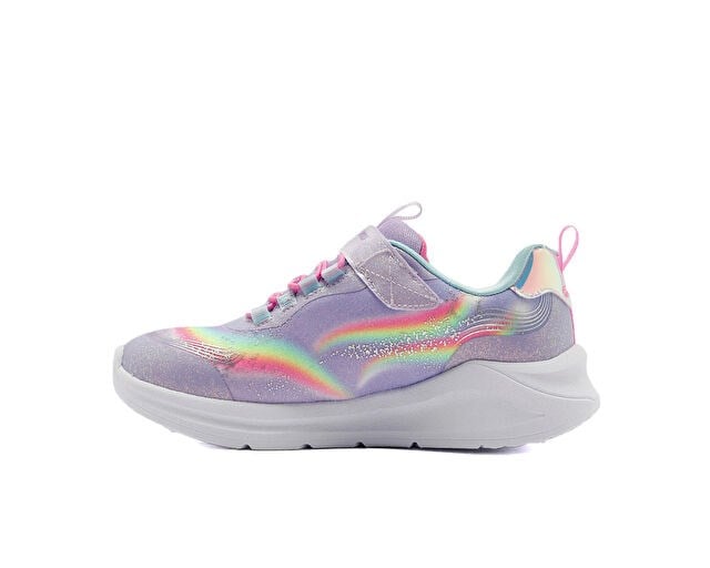 SKECHERS UNICORN CHASER Çocuk Günlük Işıklı Ayakkabı 302298L-LVMT Çok Renkli