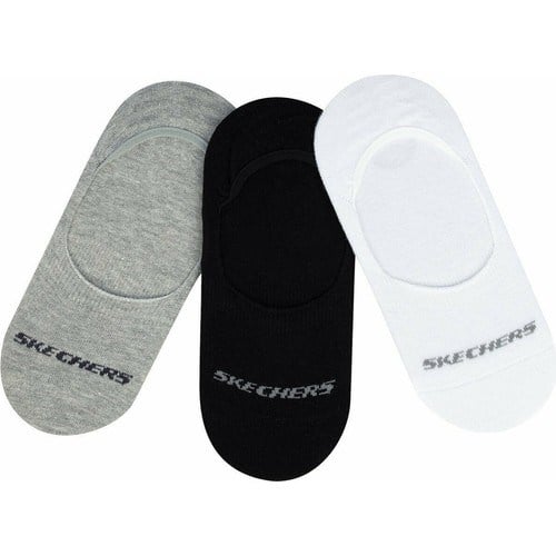 Skechers Unisex Çok Renkli U No Show Çorap 35-38 Konforlu ve Nefes Alabilir Özellik S192134-900